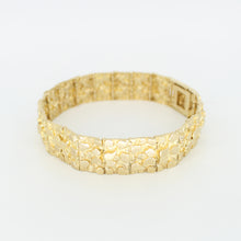 Load image into Gallery viewer, Textured Gold Bracelet
