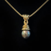 Load image into Gallery viewer, Trena Tahitian Pearl Pendant
