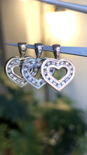 Load and play video in Gallery viewer, Double Heart Diamond Pendant
