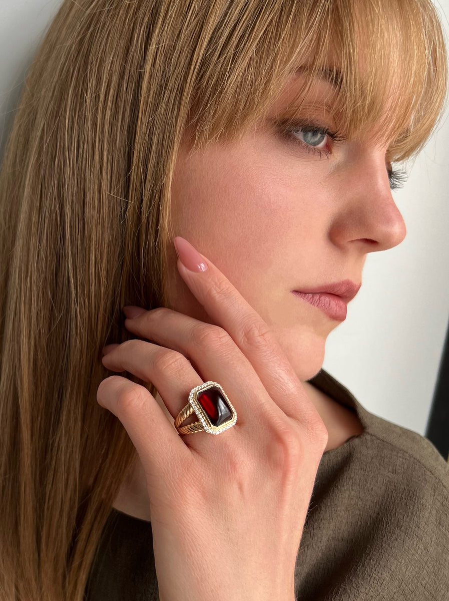 Buy unique Custom Made Gemstone Rings in Toronto from Linara Custom  Jewellery