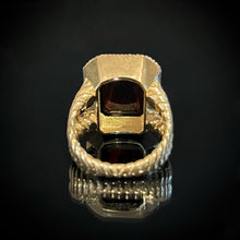 Load image into Gallery viewer, Almandine Garnet Diamond Ring

