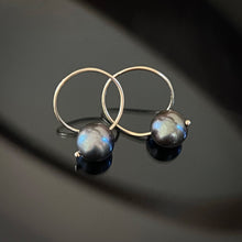 Load image into Gallery viewer, Curl Pearl Earrings #2
