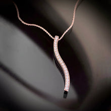 Load image into Gallery viewer, Diamond Curve Pendant
