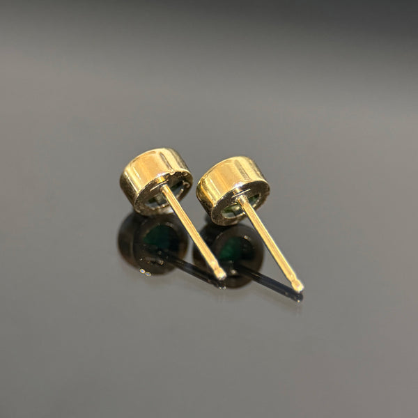 Emerald Stud Earrings