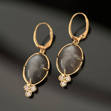 Load image into Gallery viewer, Moonstone Drop Earrings
