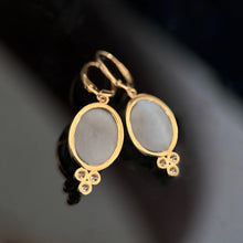 Load image into Gallery viewer, Moonstone Drop Earrings
