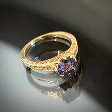 Load image into Gallery viewer, Purple Spinel Ring
