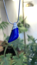 Load and play video in Gallery viewer, Lapis Lazuli Diamond Pendant
