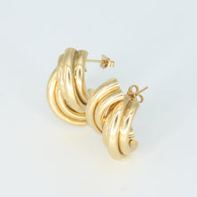 Load image into Gallery viewer, Arc Curl Earrings
