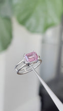 Load and play video in Gallery viewer, Pink Tourmaline Diamond Ring
