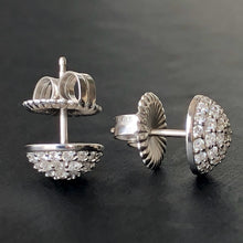 Load image into Gallery viewer, Diamond Pavé Stud Earrings
